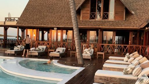 person in swimming pool during daytime